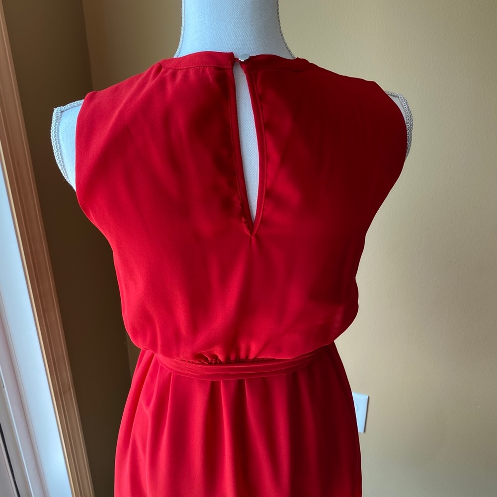 Double Zero | Red Mini Dress ❤️ - Picture 4 of 9